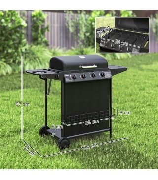 Barbacoa de Gas