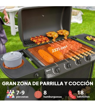 Barbacoa de Gas
