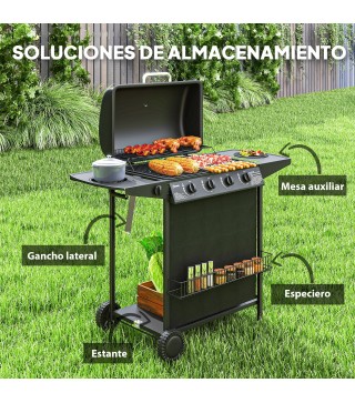 Barbacoa de Gas