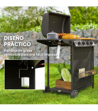Barbacoa de Gas