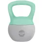 Pesa Rusa 8 kg Kettlebell Relleno de Arena Metálica Mango Antideslizante para Casa 19x19x28 cm Verde y Gris Pesa Rusa 8 kg Kettlebell Relleno de Arena Metálica Mango Antideslizante para Casa 19x19x28 cm Verde y Gris