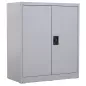 Armario Archivador Metálico con 2 Puertas Cerradura Estante Ajustable para Sala de Estar Estudio 80x40x92,5 cm Gris Armario Archivador Metálico con 2 Puertas Cerradura Estante Ajustable para Sala de Estar Estudio 80x40x92,5 cm Gris