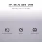 Armario Archivador Metálico con 2 Puertas Cerradura Estante Ajustable para Sala de Estar Estudio 80x40x92,5 cm Gris