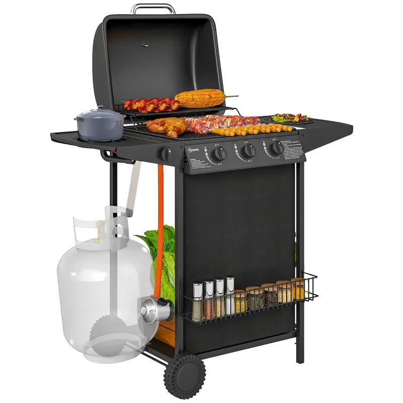 Barbacoa de Gas