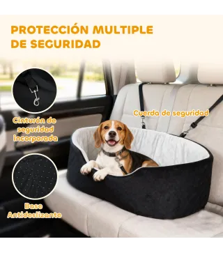 Asiento Coche Perros