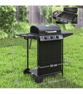 Barbacoa de Gas