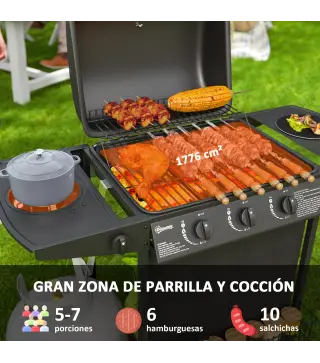 Barbacoa de Gas