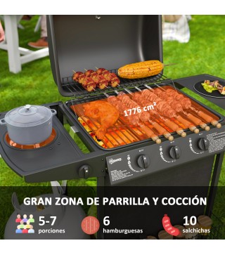 Barbacoa de Gas