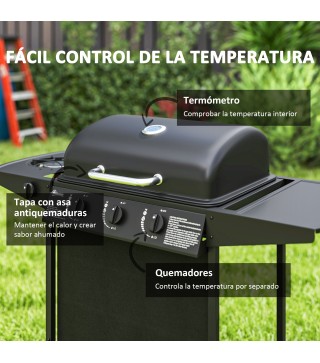 Barbacoa de Gas