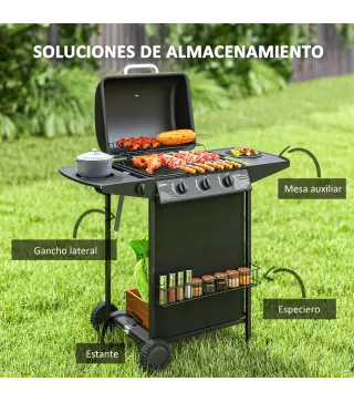 Barbacoa de Gas