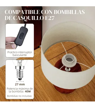 Lámpara de Mesa