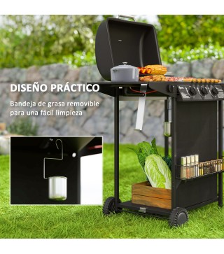 Barbacoa de Gas