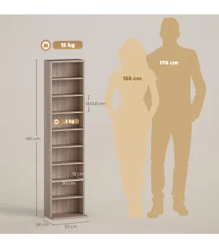 Estantería para CDs