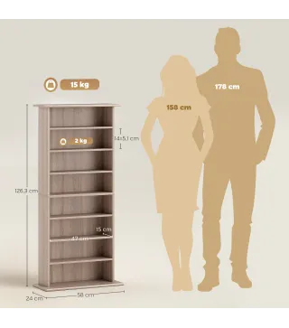 Estantería para CDs