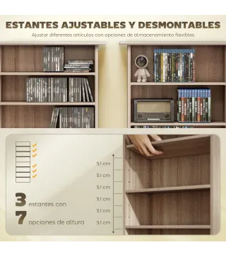 Estantería para CDs