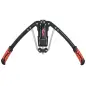 Extensor de Pecho Ajustable de 10-200 kg con 20 Niveles de Resistencia y Agarre Antideslizante 43x16x5 cm Negro y Rojo Extensor de Pecho Ajustable de 10-200 kg con 20 Niveles de Resistencia y Agarre Antideslizante 43x16x5 cm Negro y Rojo