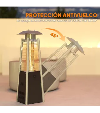 Estufa Gas Exterior
