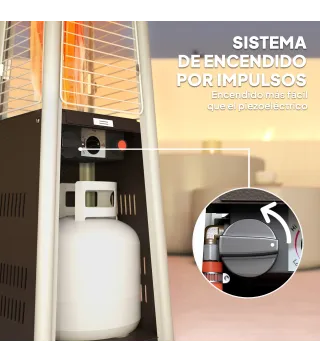 Estufa Gas Exterior