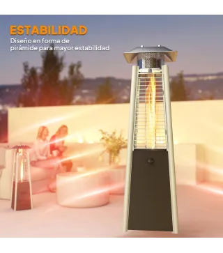 Estufa Gas Exterior
