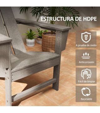 Silla Adirondack
