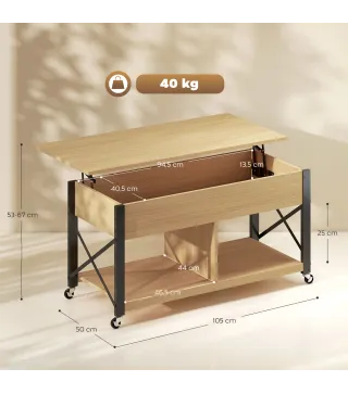 Mesa Centro Elevable