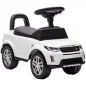 Coche Correpasillos con Licencia de Land Rover para Niños 18-36 Meses con Almacenaje Bocina Sonidos de Motor Blanco