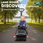 Correpasillos 2 en 1 para Niños de 18-36 Meses LAND ROVER DISCOVERY con Almacenaje Mango y Barandilla Extraíbles Negro