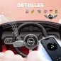 Coche Eléctrico para Niños de +3 Años MINI Concept Aceman con Bluetooth Mando a Distancia Motor Doble Rojo