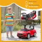 Correpasillos para Niños de 18-36 Meses Mercedes-Benz Clase C con Bocina Sonidos de Motor y Espacio de Almacenaje Rojo