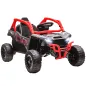 Coche Eléctrico para Niños 12V con Licencia Kawasaki Teryx KRX 1000 Control Remoto Suspensión Trasera Rojo