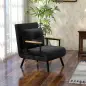 Sofá Cama Individual Plegable Silla Cama Convertible 4 en 1 Respaldo Ajustable de 5 Niveles y Almohada 63x73x81 cm Negro