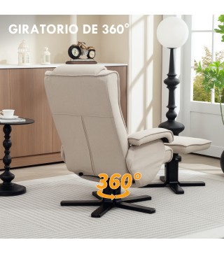 Sillón con Reposapiés