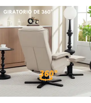 Sillón con Reposapiés