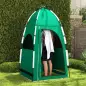 Tienda de Ducha Portátil Tienda de Privacidad Emergente 122x122x213 cm UPF30+ Cambiador para Camping WC Inodoro Verde