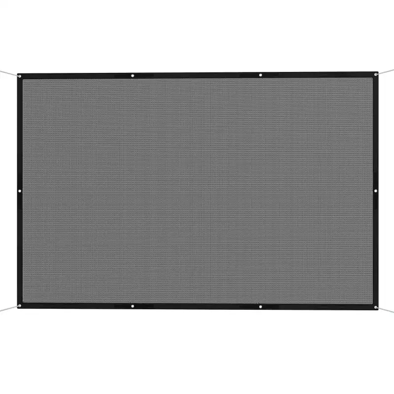 Toldo Vela de Sombra Rectangular 3x2 m Toldo de Jardín Protección Solar 65% Transpirable y Anticongelante Negro