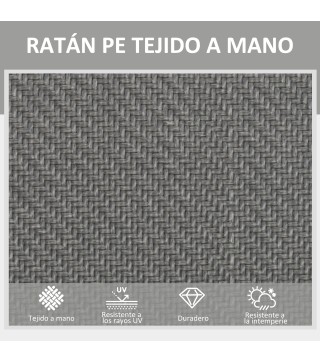 Tumbona de Ratán