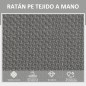 Tumbona de Ratán