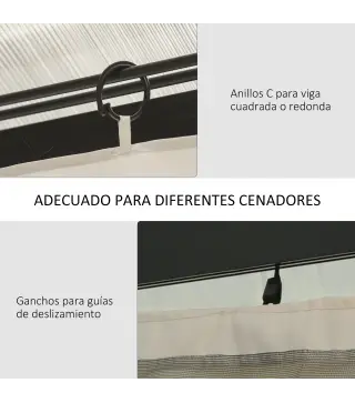 Paredes para Cenador