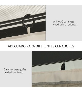 Paredes para Cenador