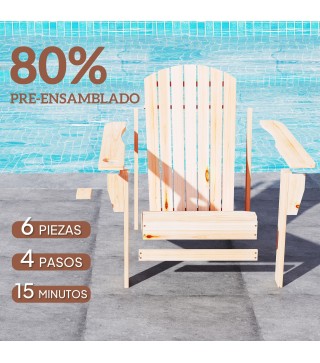 Adirondack Silla para Jardín