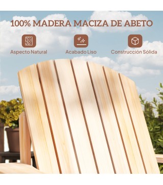 Adirondack Silla para Jardín