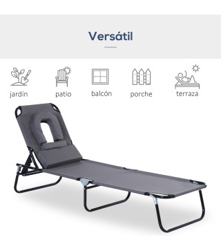 Tumbona Plegable