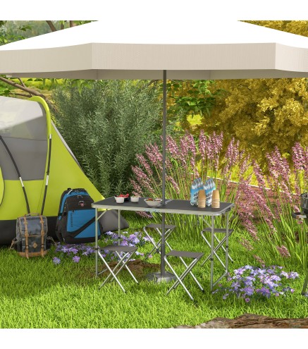 Mesa Camping Plegable