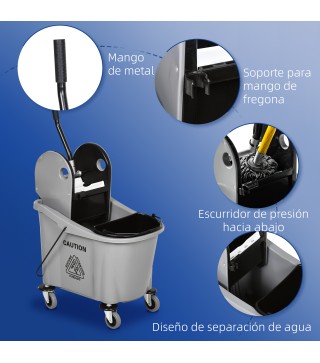 Cubo de Fregona