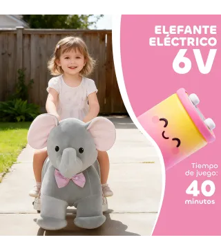 Elefante Eléctrico Infantil