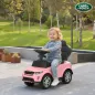 Correpasillos 2 en 1 para Niños de 18-36 Meses LAND ROVER DISCOVERY con Almacenaje Mango y Barandilla Extraíbles Rosa