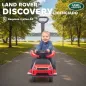 Correpasillos 2 en 1 para Niños de 18-36 Meses LAND ROVER DISCOVERY con Almacenaje Mango y Barandilla Extraíbles Rojo