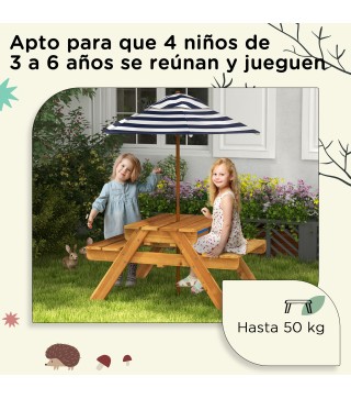 Mesa Picnic infantil