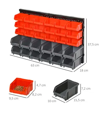 Estantería de 33 Piezas