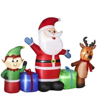 Inflable de Navidad